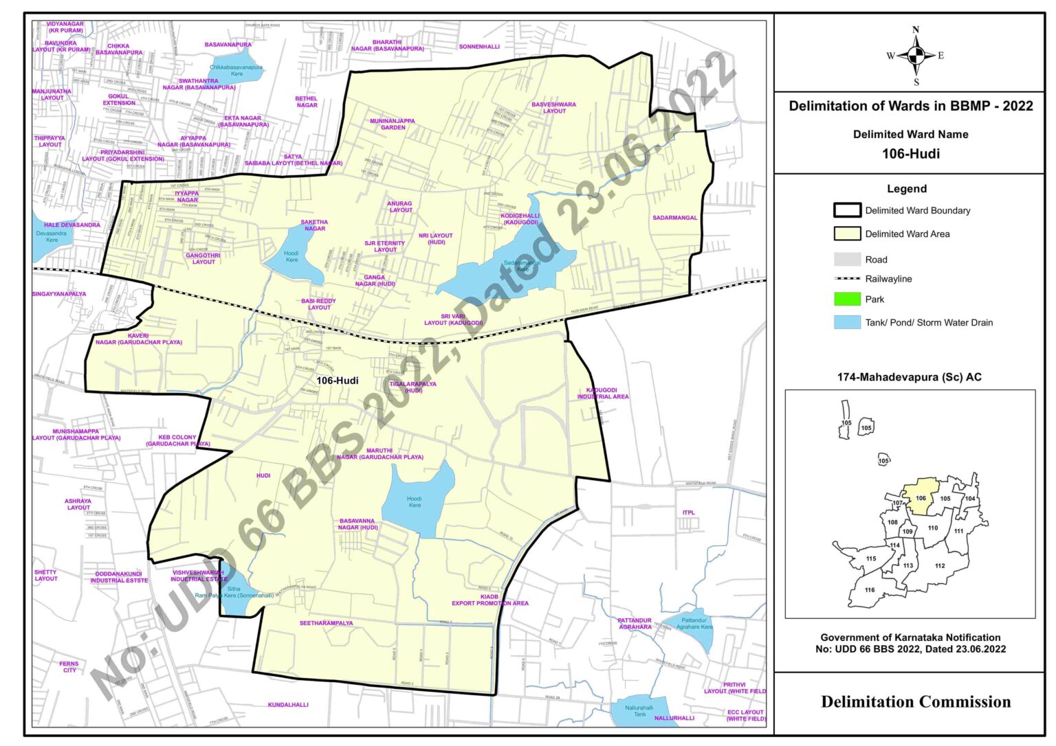 BBMP WARD MAPS ORRCA